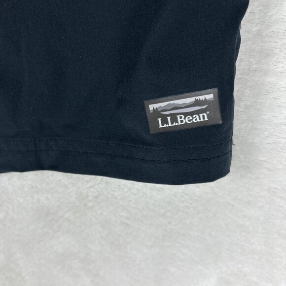 L.L.Bean Women’s Comfort Trail Shorts size 18W Plus NWT Sunsmart UPF 50+ Black - Picture 2 of 11